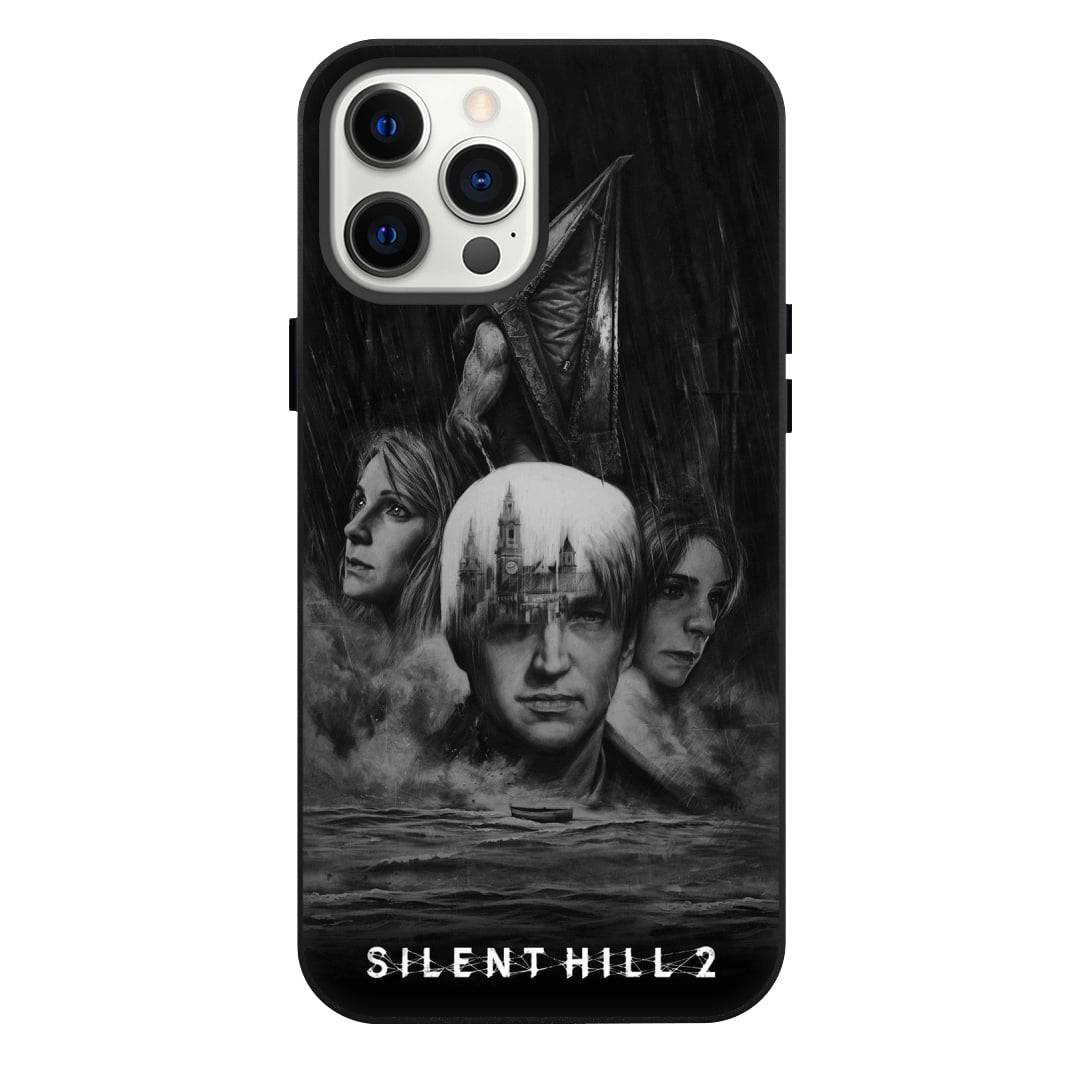 Silent Hill Phone Case For iPhone Samsung Galaxy Pixel OnePlus Vivo Xiaomi Asus Sony Motorola Nokia - Silent Hill 2 Sketch Art Poster.