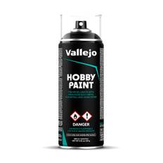 Vallejo Hobby Spray Paint Primer, Black 400ml