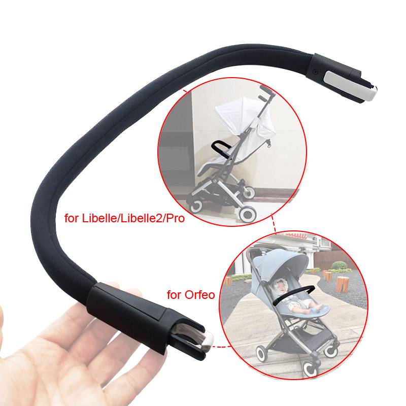 Stroller Armrest Compatible GB Pockit Plus All City Cybex Libelle/2/Pro Orfeo Buggy Bumper Bar Flexible Foldable Easy For Travel