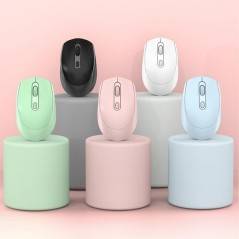 M107 4-buttons 1600 DPI 2.4GHz Wireless Mouse, Battery Version (Black).
