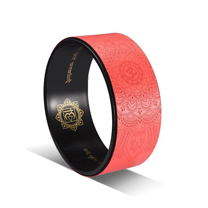 PU Yoga Hjul & Pilates Ring för Ryggböjning och Fitness