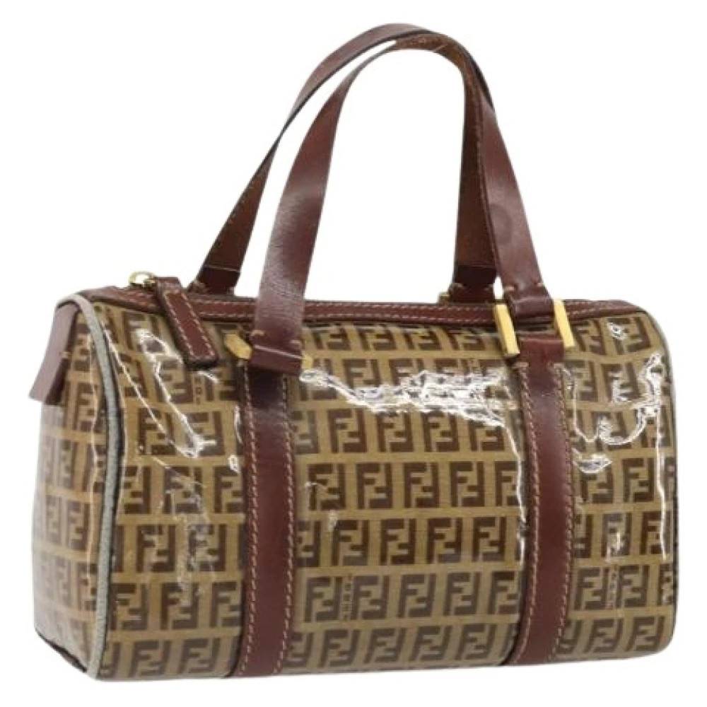 Fendi Vintage Pre-owned Canvas Taske - Vintage - Dame - Brun - ONE SIZE -