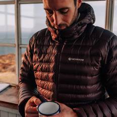 MONTANE Mens Anti-Freeze Hoodie | Vandafvisende Dunjakke