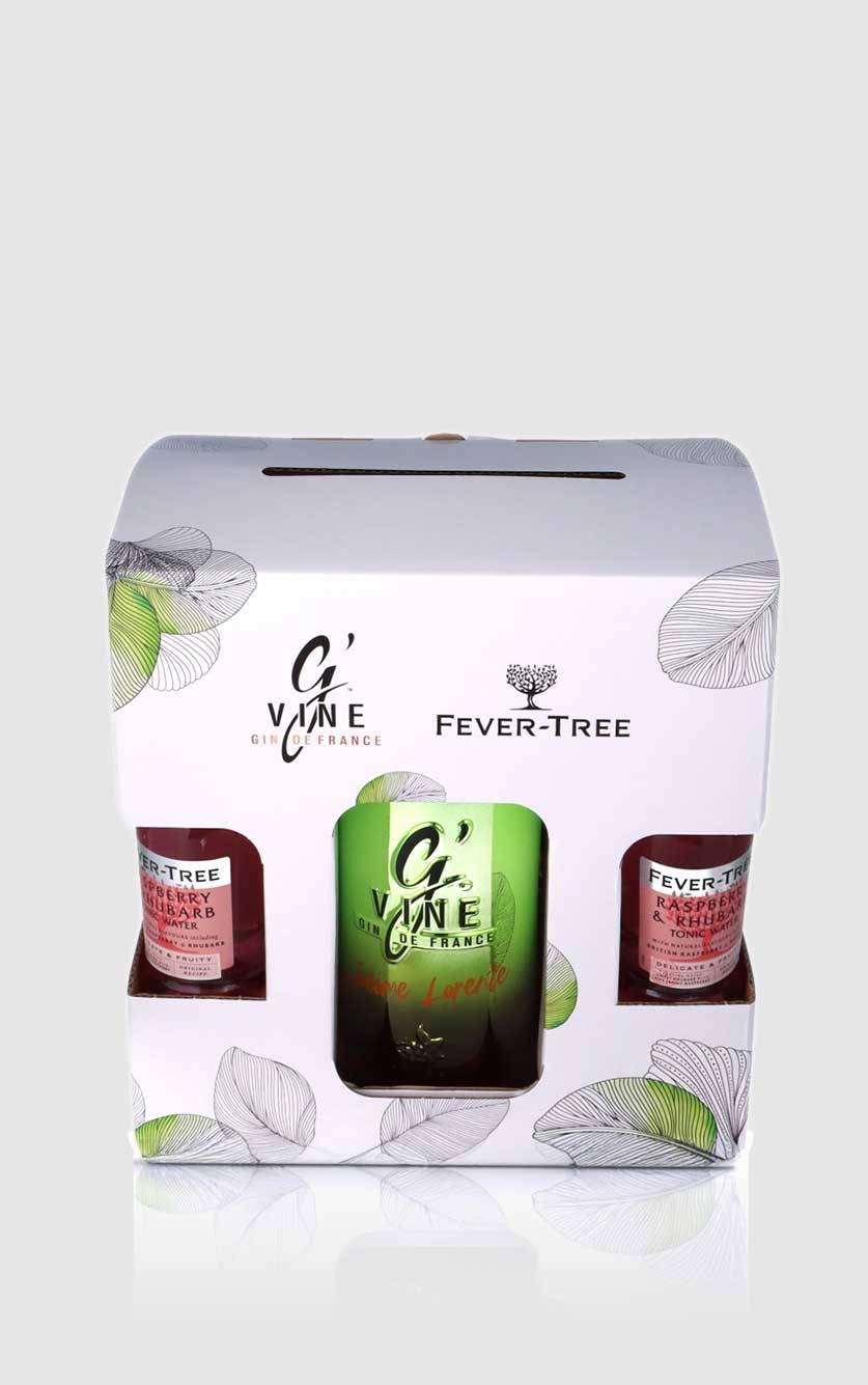 GVine by Jamie Lorente Share The Spirit gin Fever Tree Maison Villevert gaveæske