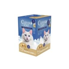 Clever Cat Pillows 12-pack Duck & Liver