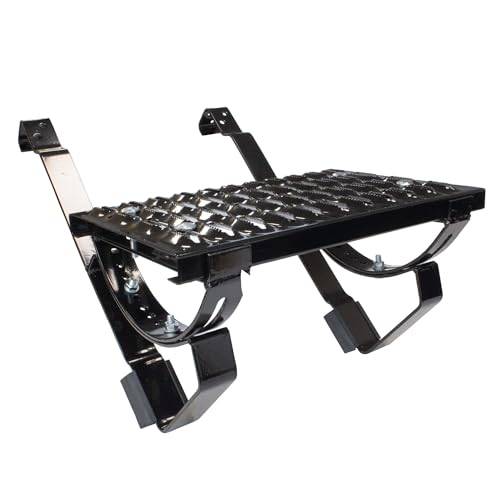 DAPRONA takbryggeset för vågiga takpannor 120cm, svart, för sotare, inkl. monteringsmaterial