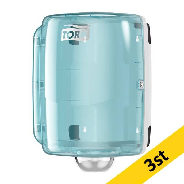 Dispenser för industritorkrulle | Tork W2 Maxi | turkos | 3st