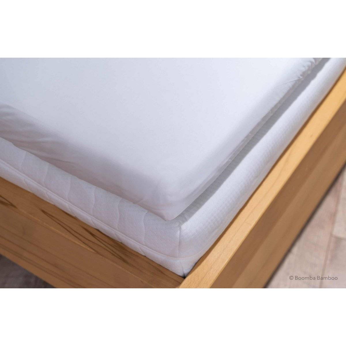 Hvidt bambus lagen til premium topmadras - 400TC Tanboocel - 100 % bambus - Coco White, 140x200 cm / Coco hvid