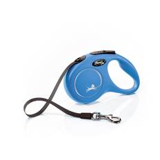 Flexi New Classic Tape Dog Lead - Large 8m (Blue)