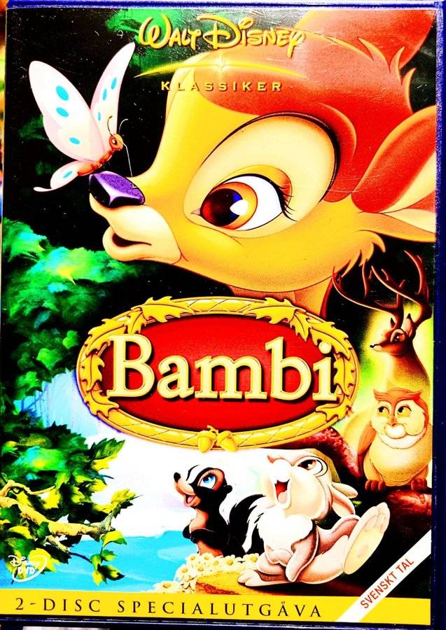DISNEY BAMBI KLASSIKER NR: 5 (2-DISC SPECIALUTGÅVA)