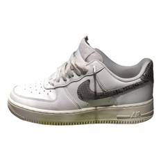 Nike Air Force 1 leather trainers