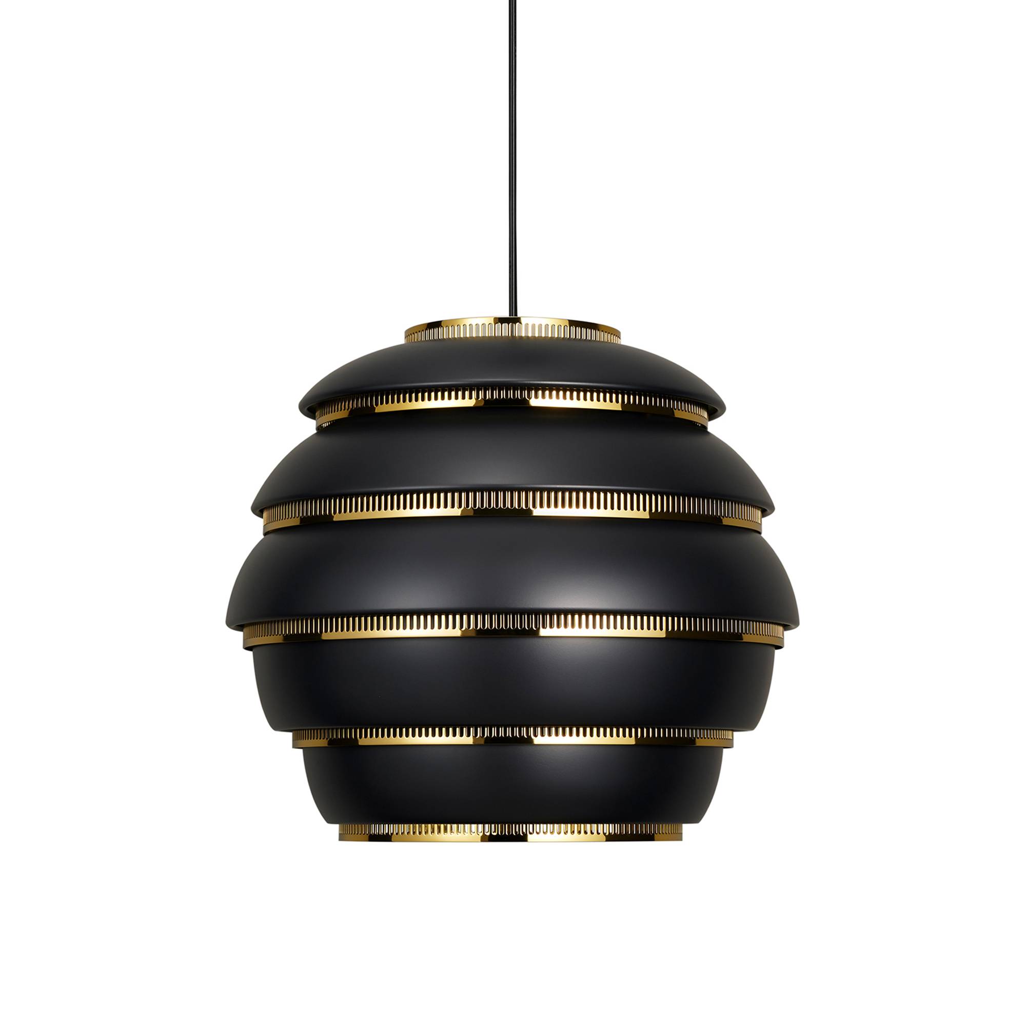 Artek - Beehive A331, Black - Pendellampor - Alvar Aalto - Svart