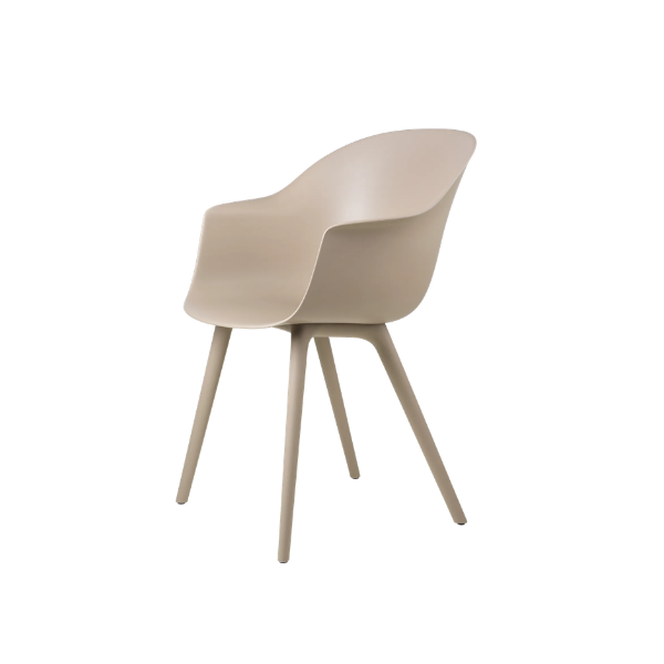 Bat Dinning Chair inkl. sædehynde | Havestol | New Beige.