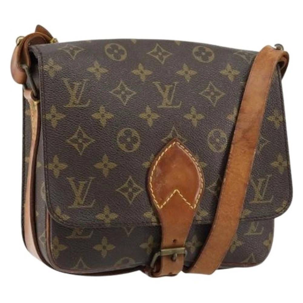 Louis Vuitton Vintage Pre-owned Canvas Cross Body Taske - Vintage - Dame - Brun - ONE SIZE -