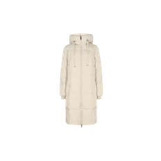 Nova Square Down Coat - Dunfrakke - Wood Ash - Offwhite - Mos Mosh - Offwhite / M