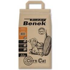 Ekonomipack: 2/3 påsar Super Benek kattsand - Corn Cat Natural (3 x 7 l)
