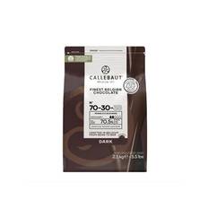 Callebaut Mørk Chokolade 70% 2,5 kg