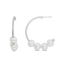 ByBiehl Emily Hoops øreringe 4-4701WP-R