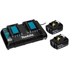 Makita Energy Kit 197629-2 2x BL1850B + DC18RD