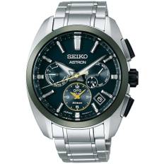Seiko Astron Limited Edition GPS Solar Quartz Green Dial Titanium Bracelet Men's Watch SSH071J1