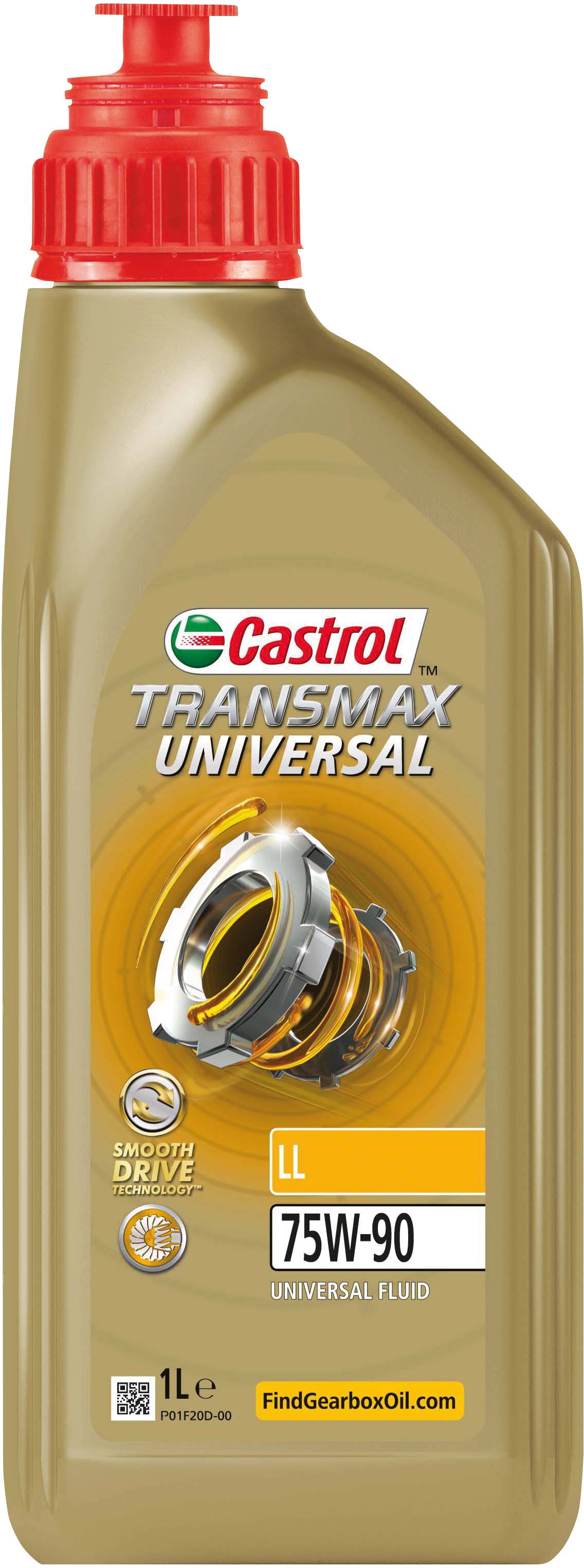 CASTROL TRANSMAX UNIVERSAL LL 75W-90 Castrol - Toyota - Ford - Opel - Fiat - Mitsubishi - Kia - Subaru - Mazda