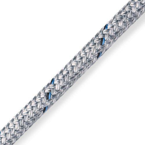 Marlow Blue Ocean Doublebraid Polyesterline Metervare 6mm Grå