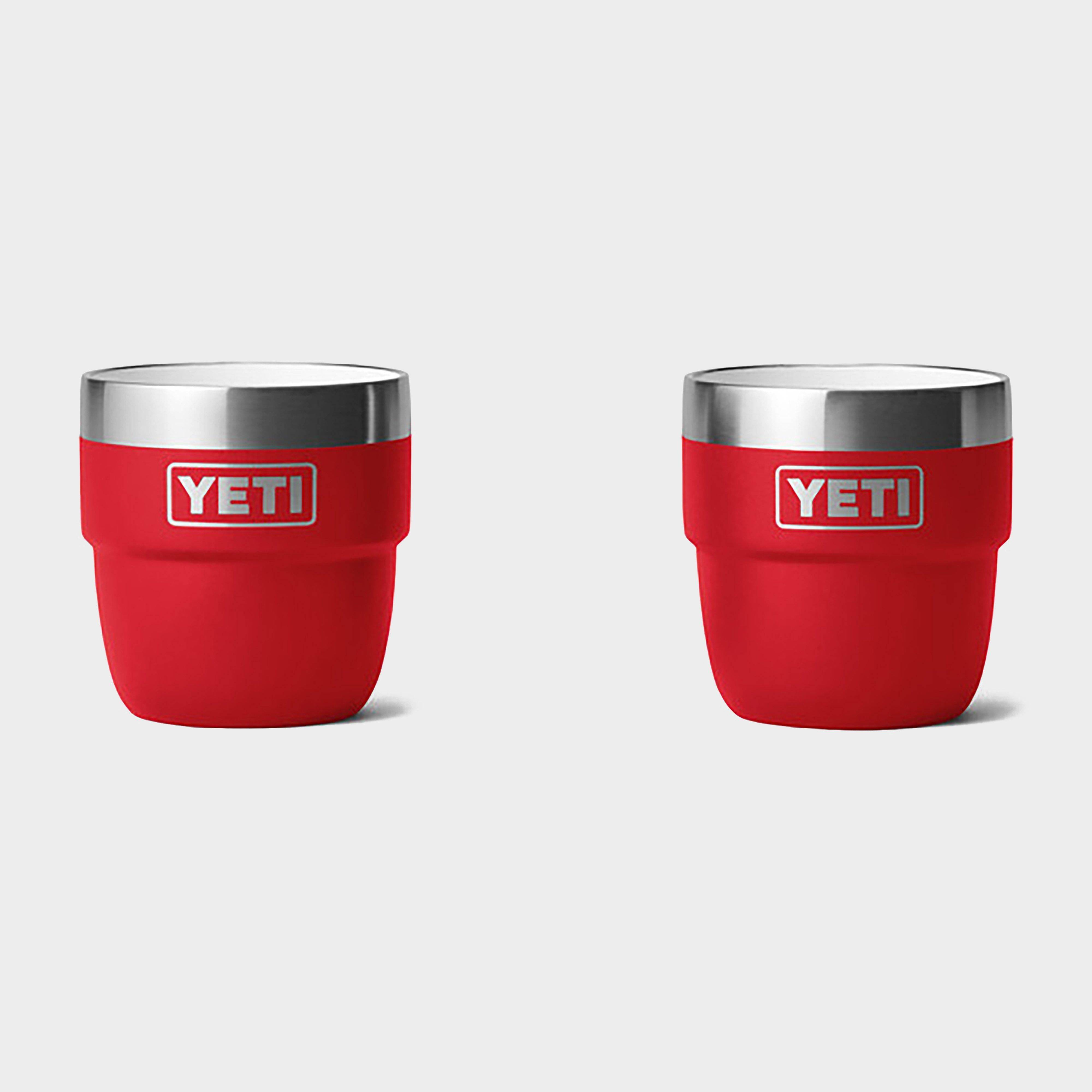 Yeti Rambler Espresso Cups 4oz, Rescue Red