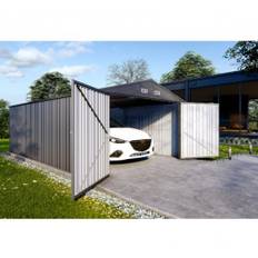Plåtgarage 17,3 m² | Dubbel dörr | Robust design