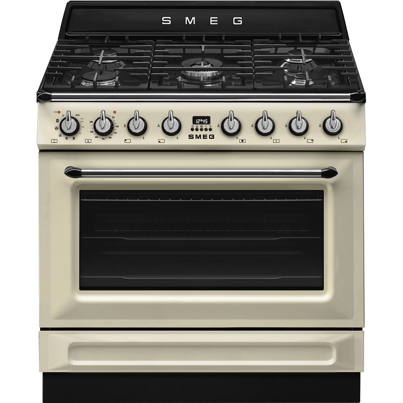 Fristående gasspis 90 Victoria TR90GPP 1 ugn 9 tillagningsfunktioner 5 brännare Beige
