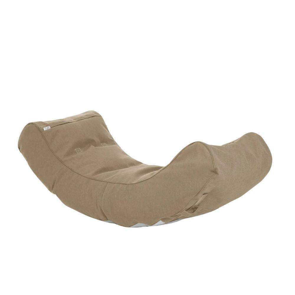 TRIMM Copenhagen Half Moon Sunbrella Sunbed Taupe