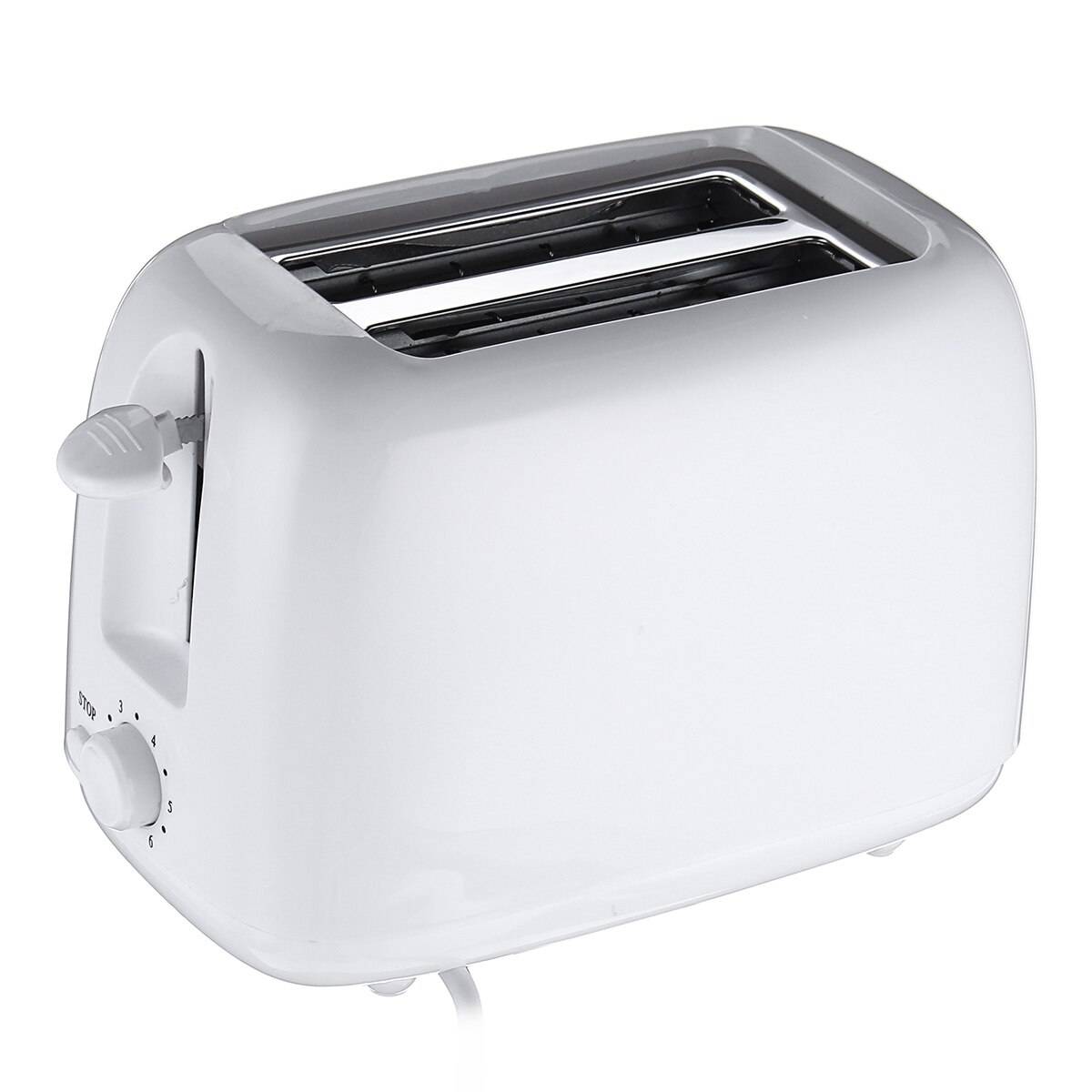 Automatisk brödrost 2- skivor frukost smörgåsmaskin maskin 700w 220-240v 6- hastigheter bakning matlagningsapparater hemmakontor brödrostar