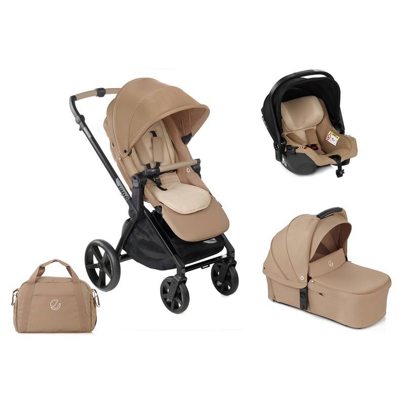 3i1 Jane Muum inkl. Sweet Liggdel + Babyskydd Koos R1 iSize