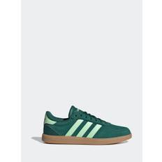 adidas adidas Dark Green/White Breaknet Sleek Trainers