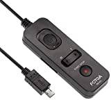 Hersmay RM-VPR1 fjärrutlösare kabel för Sony A1 A9 A7 A7S A7RV A7R II III IV A6400 A6500 A6600 A6700 RX100 VII M7 RX100M6 M4 M5 RX10M3 M4 A77 A99 II FDR-AX700 FX3 ZV-1
