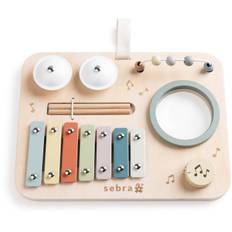 Sebra Wooden Aktivitetspanel Musik