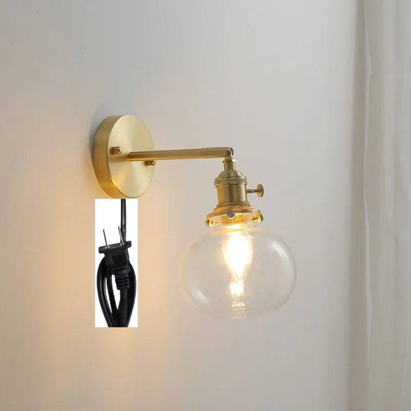 LightCrown Vägglampa - Stilig Modern Belysning - US Plug In4 / 4W (max100w)