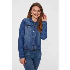 Rock Ja | Medium Blue Denim | Jakke fra Freequent - Small