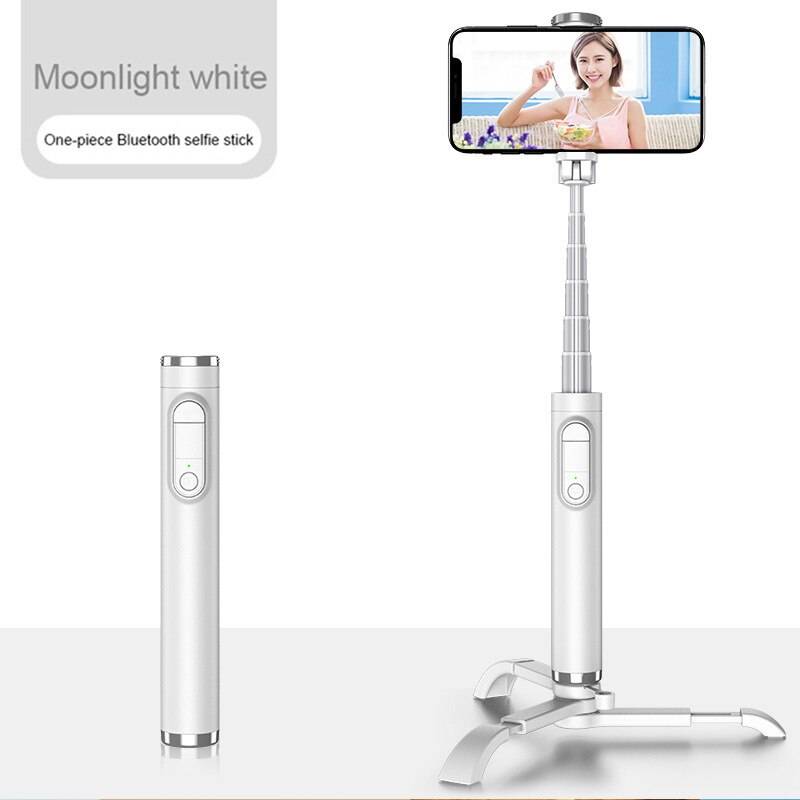 M11 3 in 1 trådlös bluetooth selfie-stick vikbar mini-stativ expanderbar monopod med fjärrkontroll för ios android stativ - 2