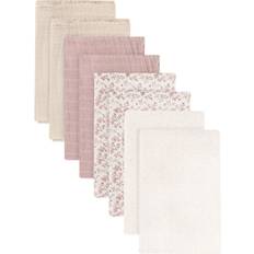 Pippi Muslinfiltar - Nr - 8-pack - 65x65 cm - Violet Ice - Pippi Baby - One Size - Muslinfilt
