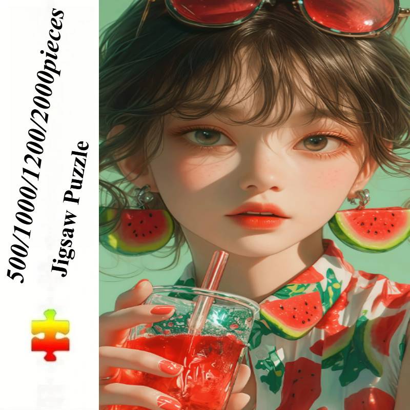 500 Pieces Jigsaw Puzzle Anime Character Jigsaw Puzzle Educational Toy for Kids Children 's Games Christmas Gift