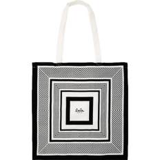 Carmen Cotton Tote - Kufiya Black / One-size