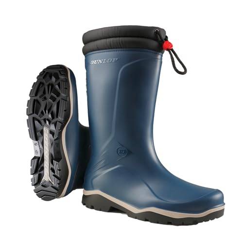 Dunlop Protective Footwear herr Dunlop Blizzard gummistövlar, blå, 38 EU, blå, Medium
