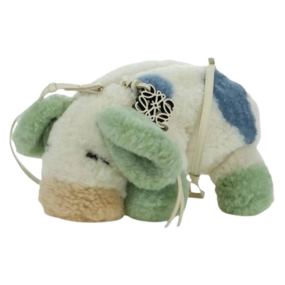 Loewe Pre-owned Pre-owned Skuldertaske - Vintage - Dame - Flerfarvet - ONE SIZE - Uld