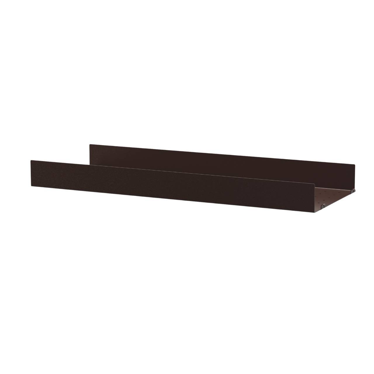 Metallhyllplan Hög 78x30 Mörkbrun
