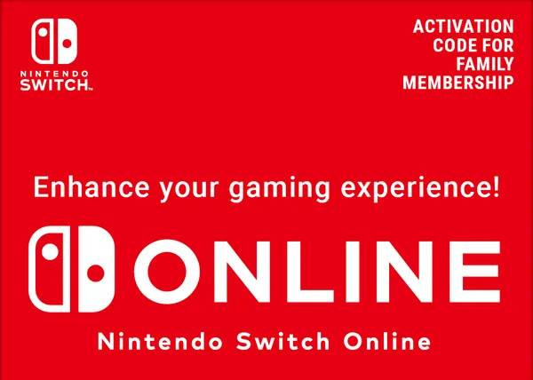 365 Days Nintendo Switch Online Membership (Family plan)