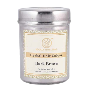 Khadi Natural Henna Hårfärg Mörkbrun
