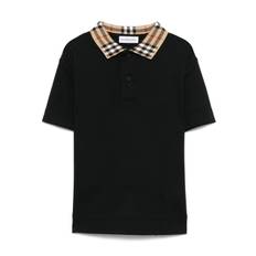 BURBERRY KIDS Kb5 Johane Check Ekd Polo By Burberry Kids