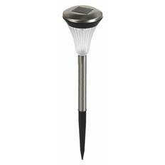 Volteno VO0657 Solarlampe Rustfrit Stål - IP44, 31,5 cm (Krom)