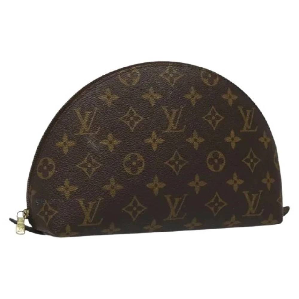 Louis Vuitton Vintage Pre-owned Kosmetikpung - Vintage - Dame - Brun - ONE SIZE - Læder
