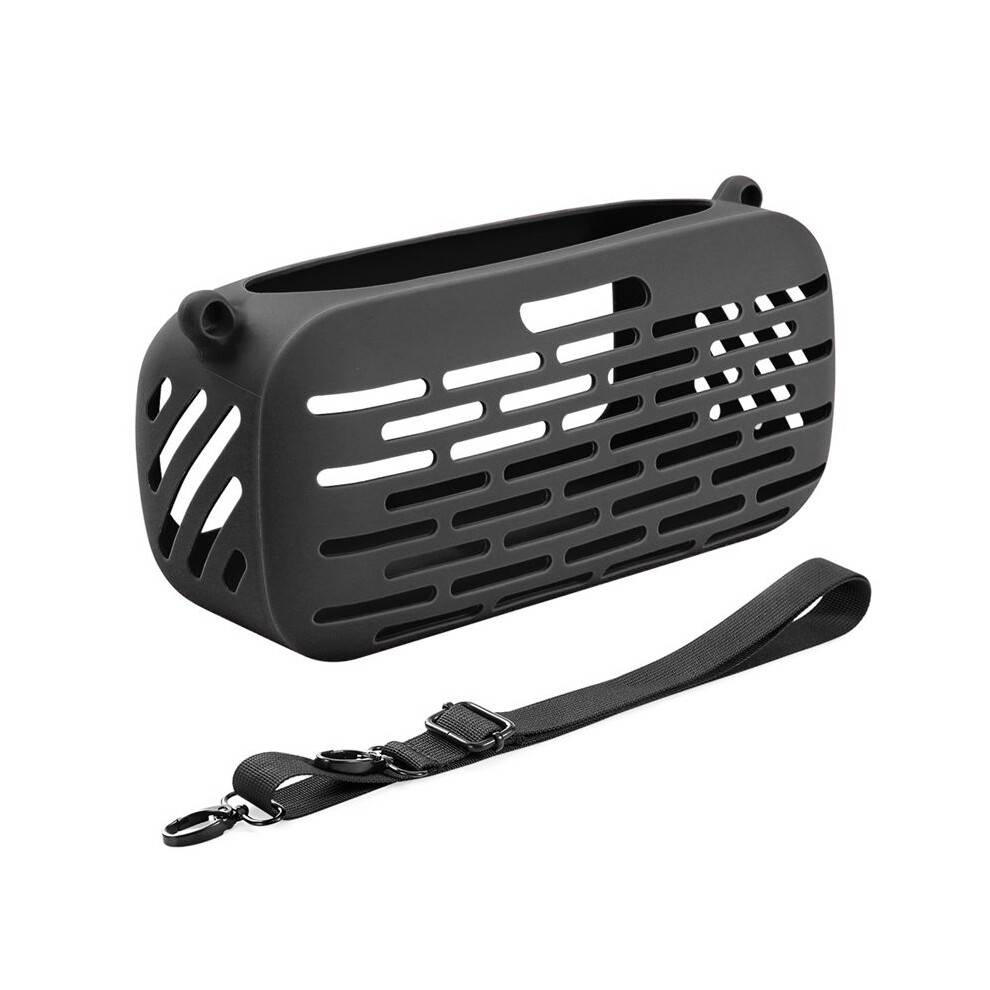 Silicone Case for  SoundLink Max Portable Speaker Anti-Scratch with Shoulder Strap Durable Carrying Protector Skin A